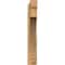 Ekena Millwork Imperial Block Rough Sawn Outlooker, Western Red Cedar, 6"W x 32"D x 40"H OUT06X32X40IMP05RWR - alternate 2